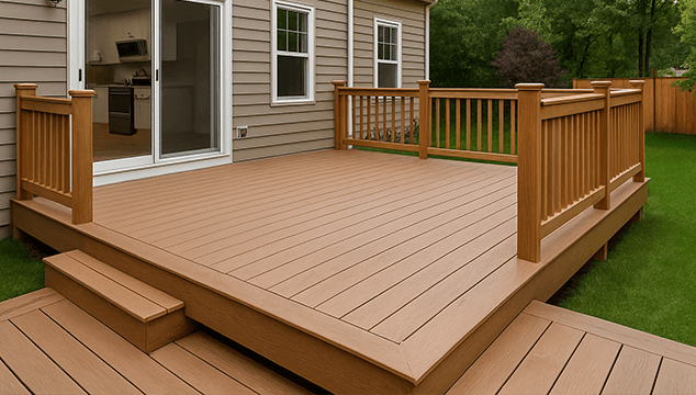 Construction de patio